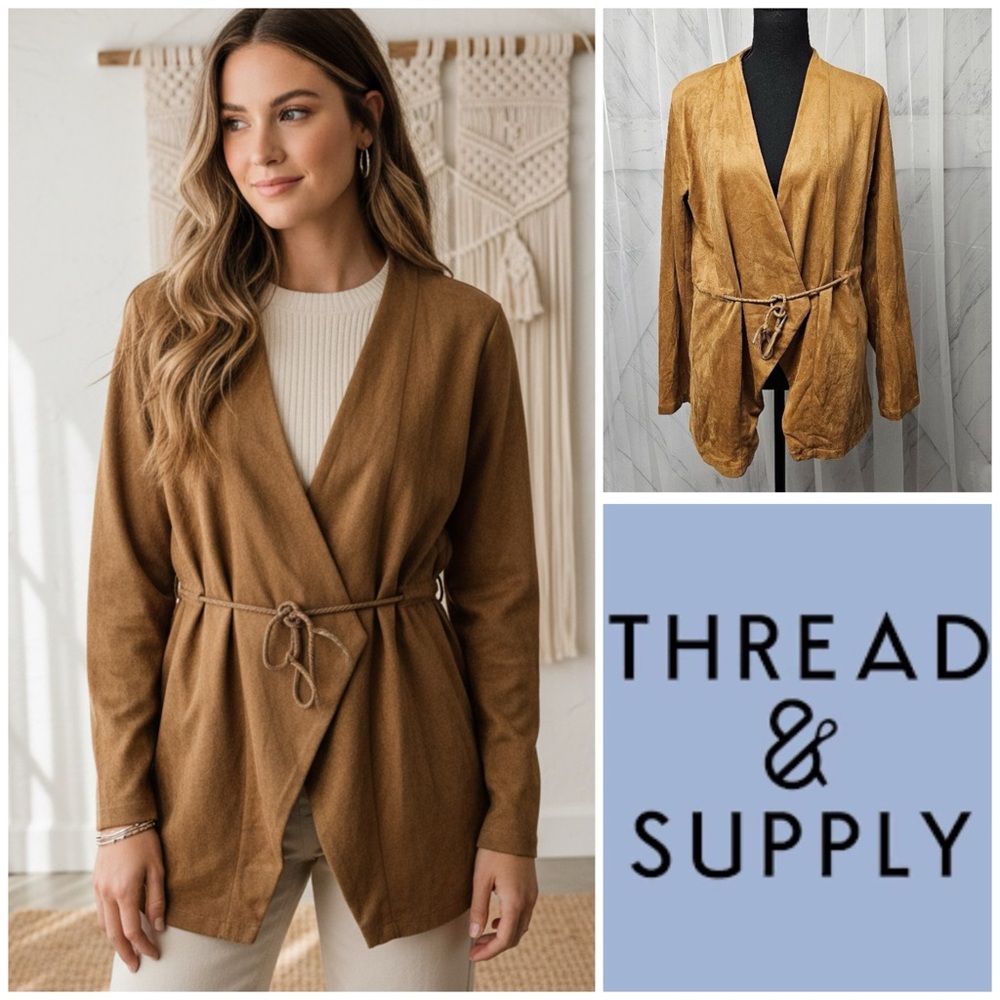 Thread & Supply Tan Jacket